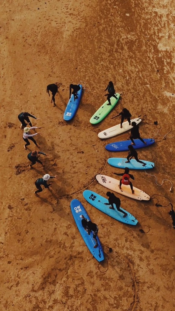 Surfing class photo 1