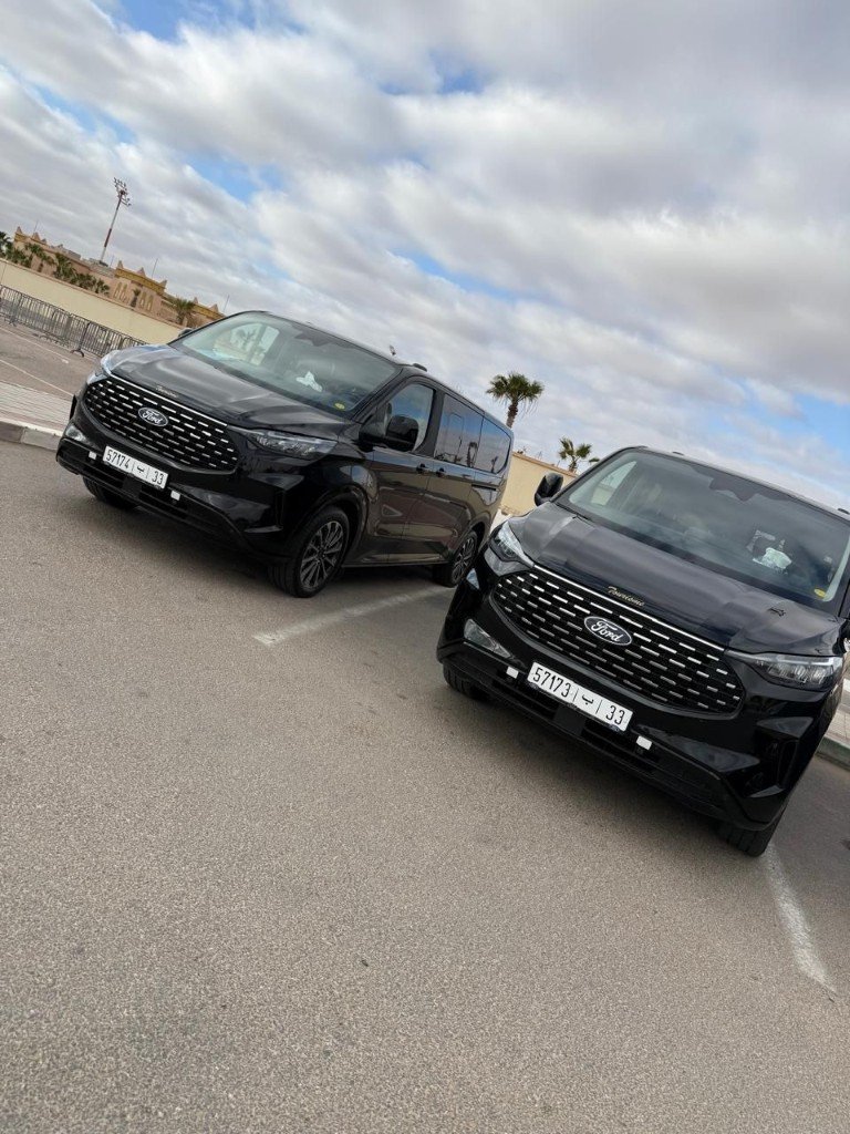 El Farissi Journey Ford Tourneo Custom passenger vans in the fleet